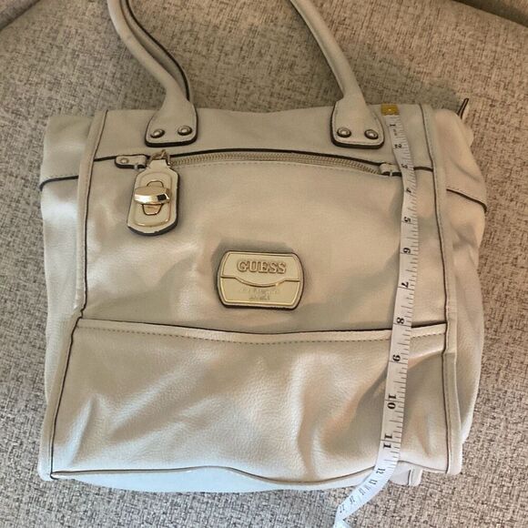 Guess white leather handbag - Picture 9 of 12